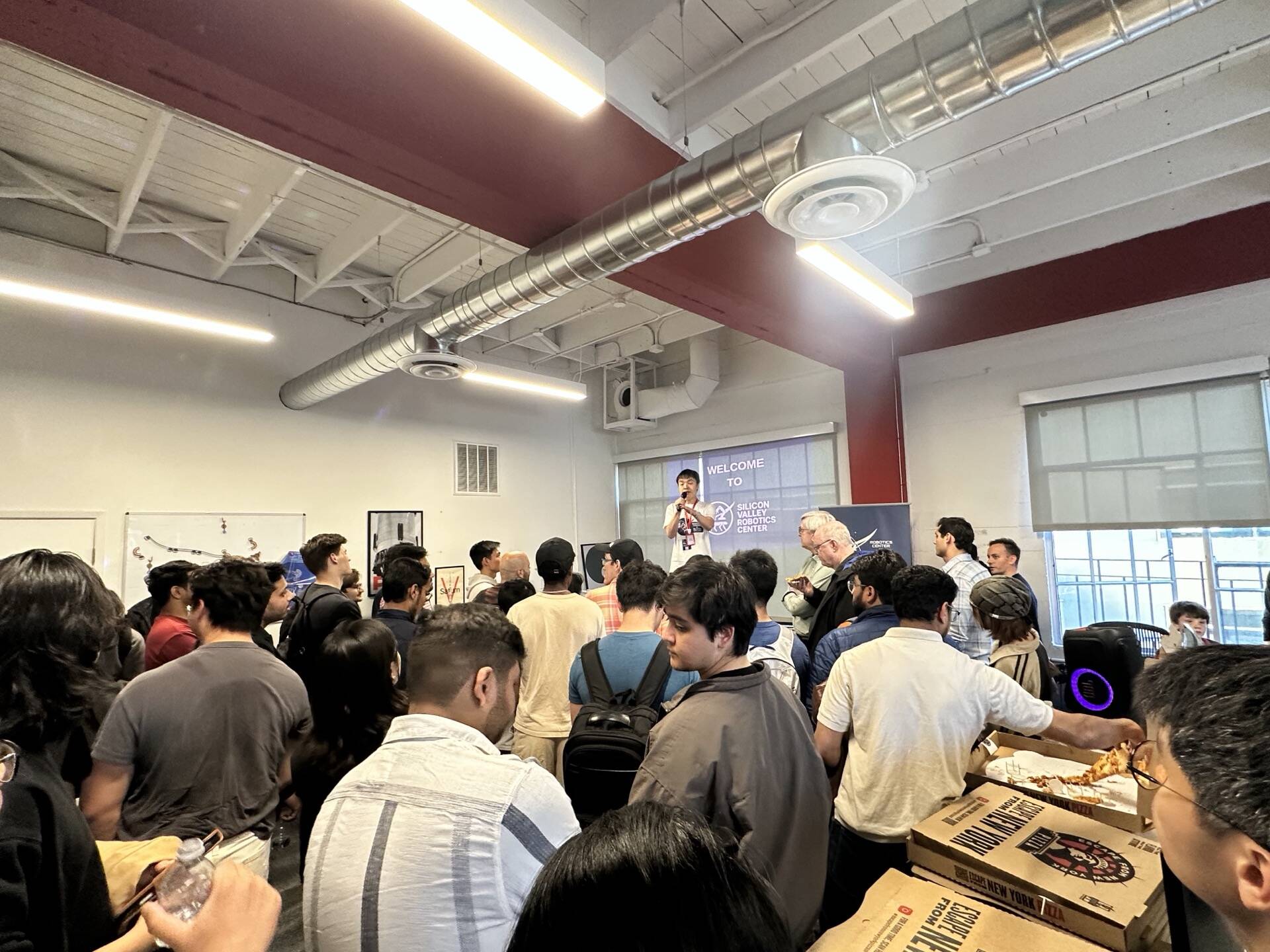 SVRC robotics meetup attendees