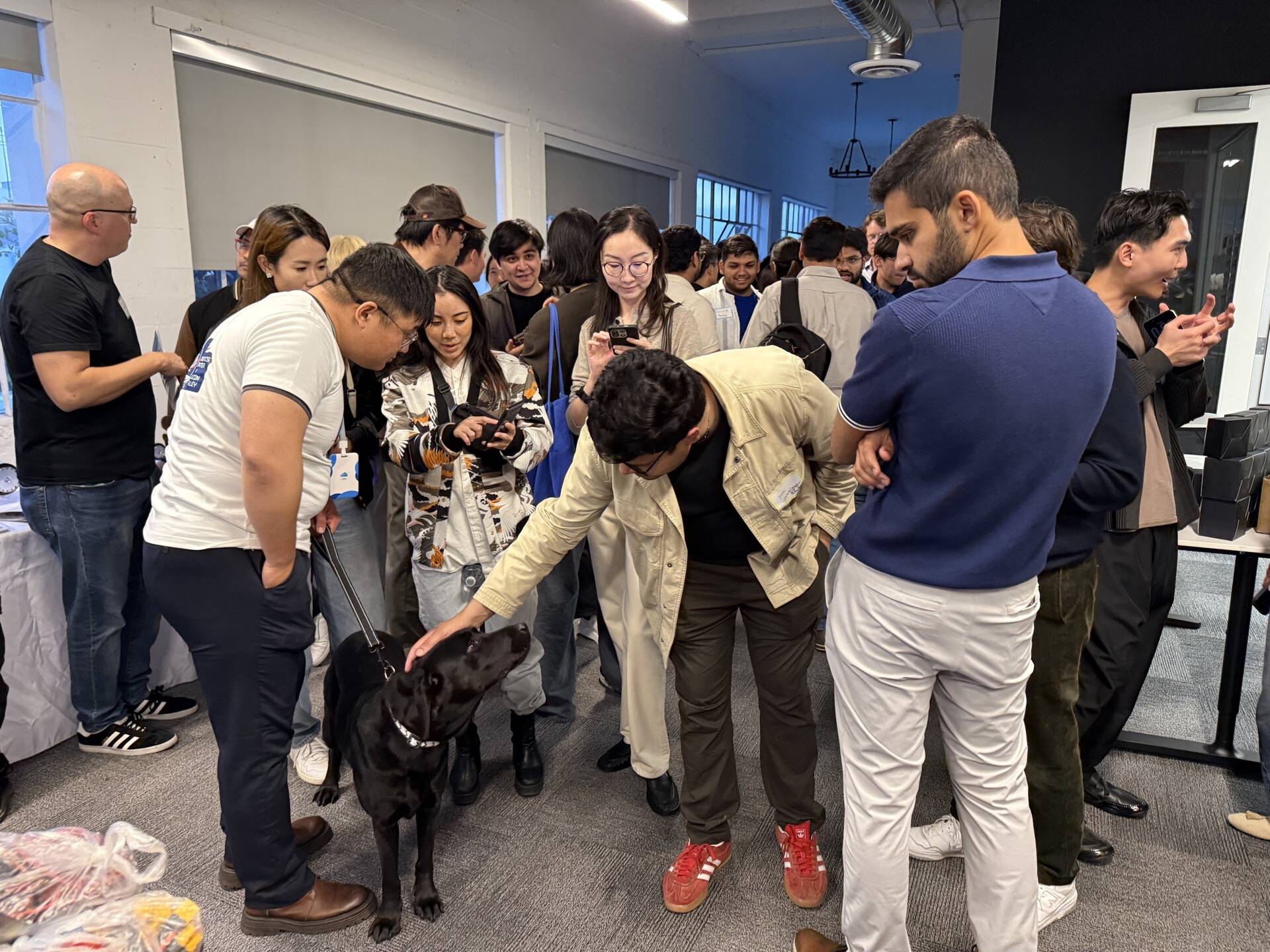Robot dog at SVRC meetup