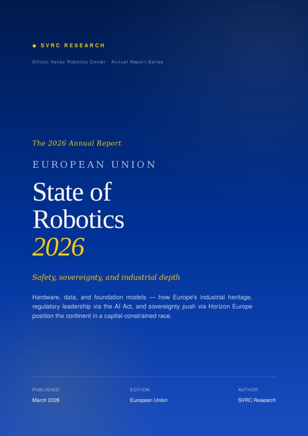 State of Robotics EU 2026 cover