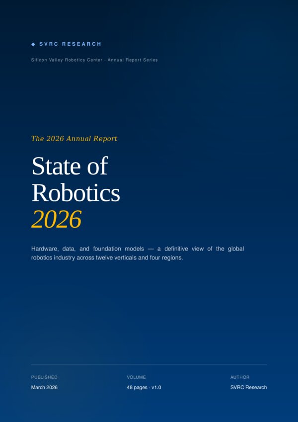State of Robotics 2026 cover